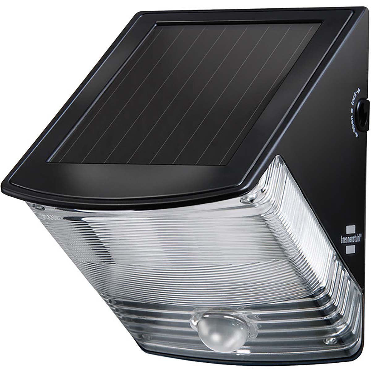 Solar Wandlamp 2 LED Zwart Brennenstuhl