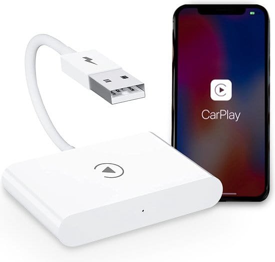 Car Dongle Wireless USB Adapter Geschikt voor Apple Auto CarPlay - Draadloos verbinden