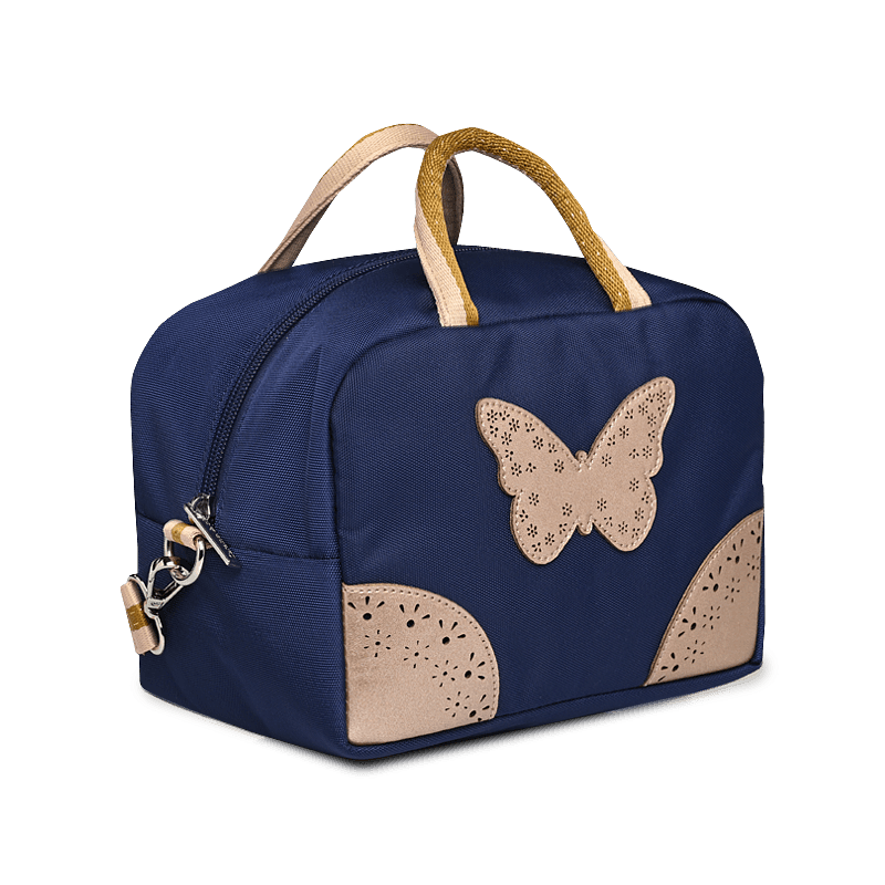 Caramel & Cie Lunchtas Butterfly - Navy