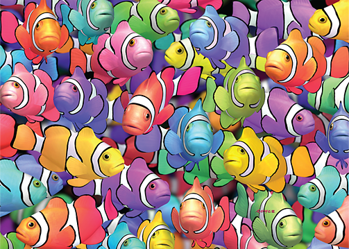 Cheatwell Double-Trouble Puzzle - Clownfish (500)