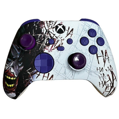 Clever Gaming Clever Xbox Draadloze Controller  – Custom Purple Joker