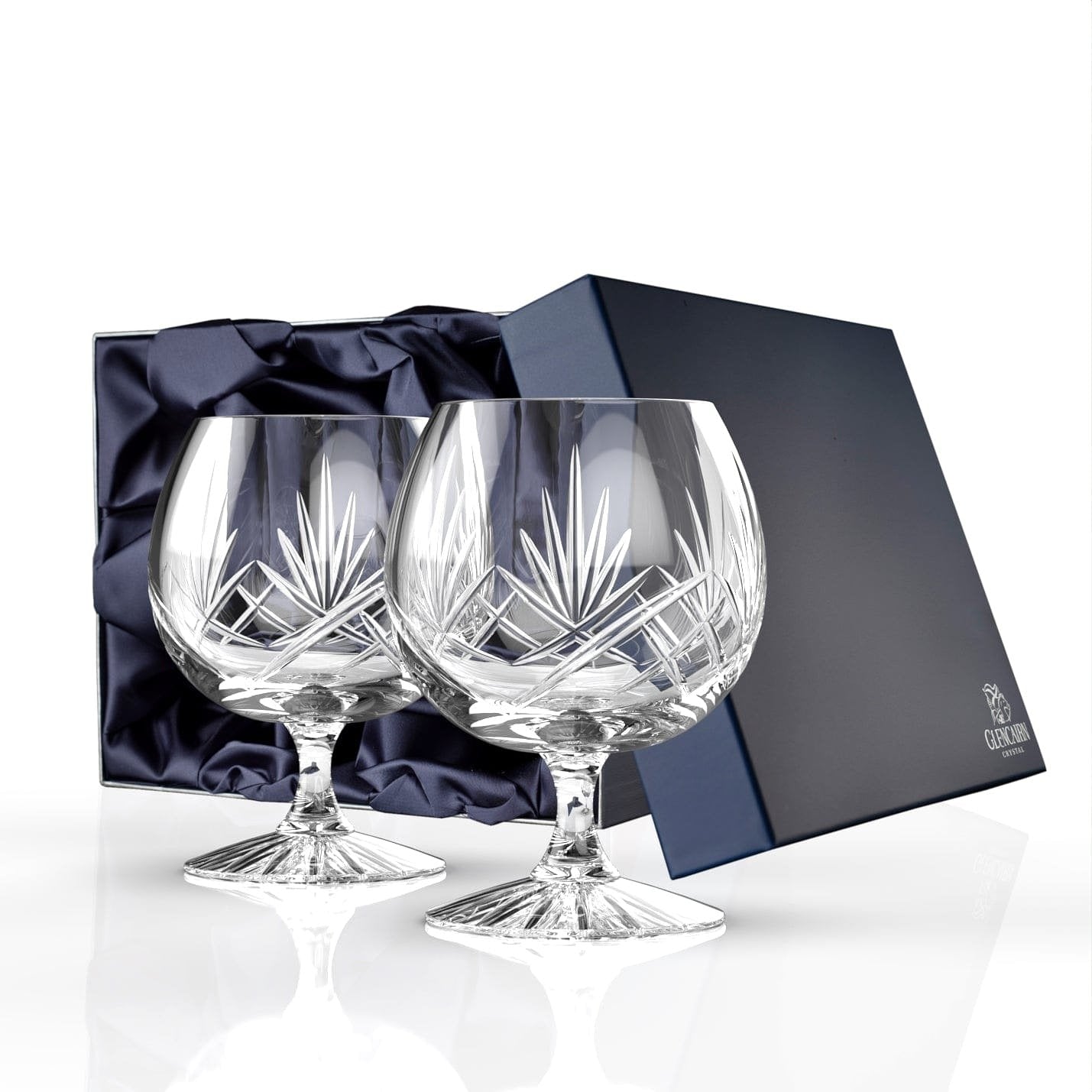 Cognac of Brandy glazen Skye 2 stuks  - Geschenkverpakking - Loodkristal - Glencairn Crystal Scotlan