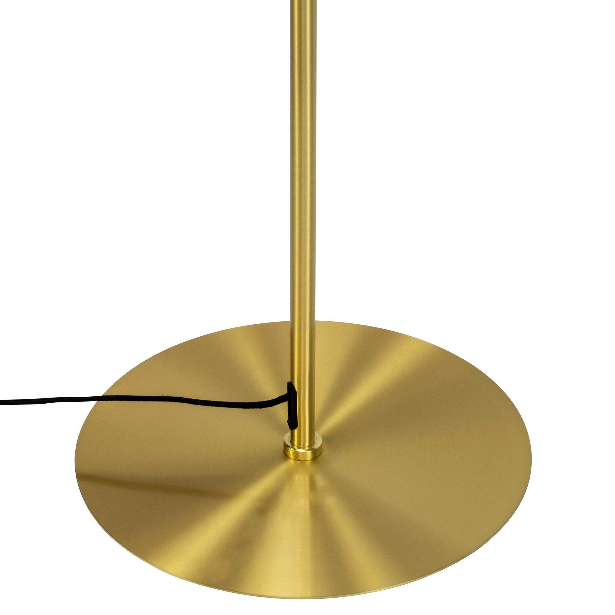Como floor lamp brass