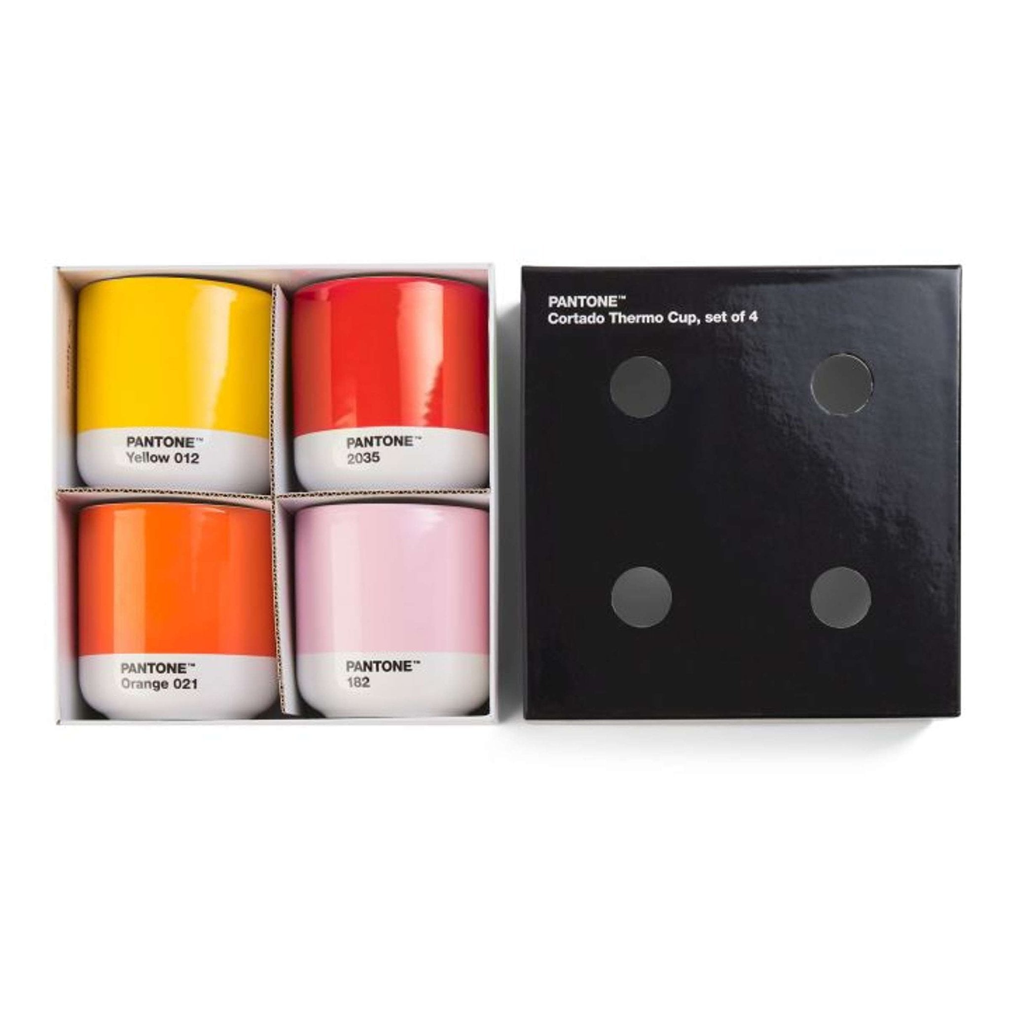 Copenhagen Design Thermosbeker Cortado 175 ml in Giftbox Set of 4 Pieces