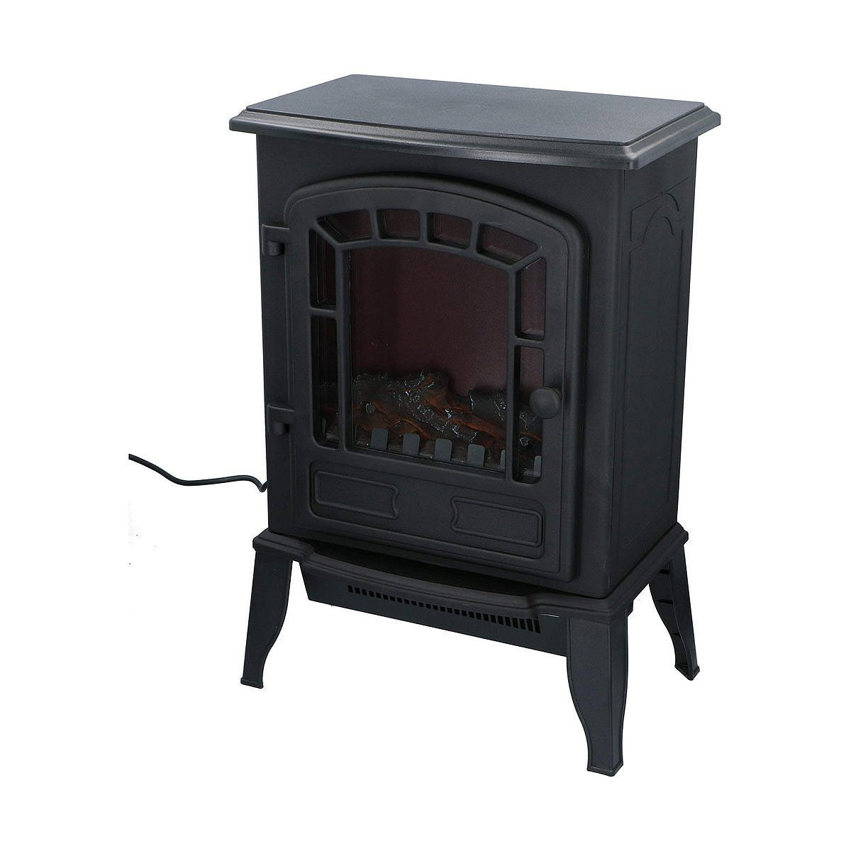 Decoratieve elektrische wandhaard Classic Fire Torino Zwart 2000 W