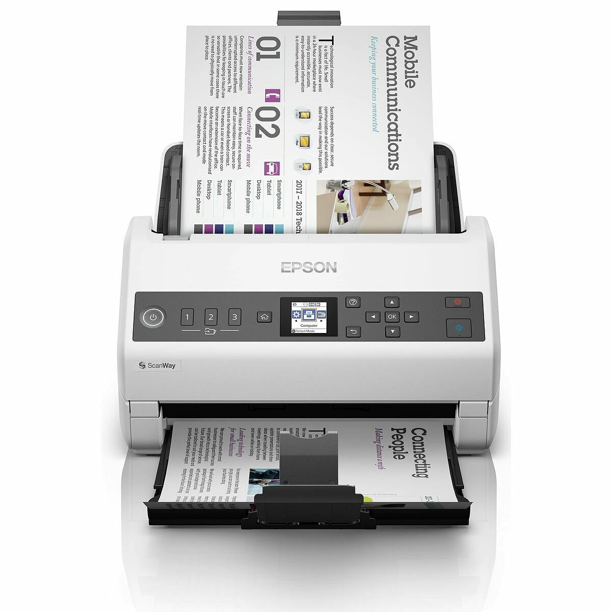 Dubbelzijdige Scanner Epson WorkForce DS-730N