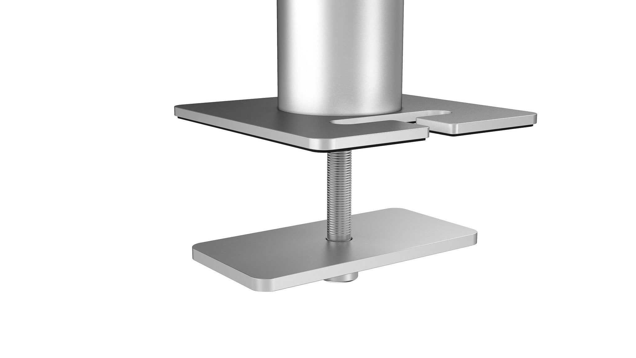 Durable monitor tafelbeugel - Zilver - 2 schermen - Bevestigingsschroef