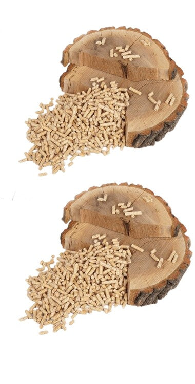 HERMANN PELLET MEISTER - Pellets For Pellet Stove - Pellet Grains 8mm - Class A1 - Acacia Wood