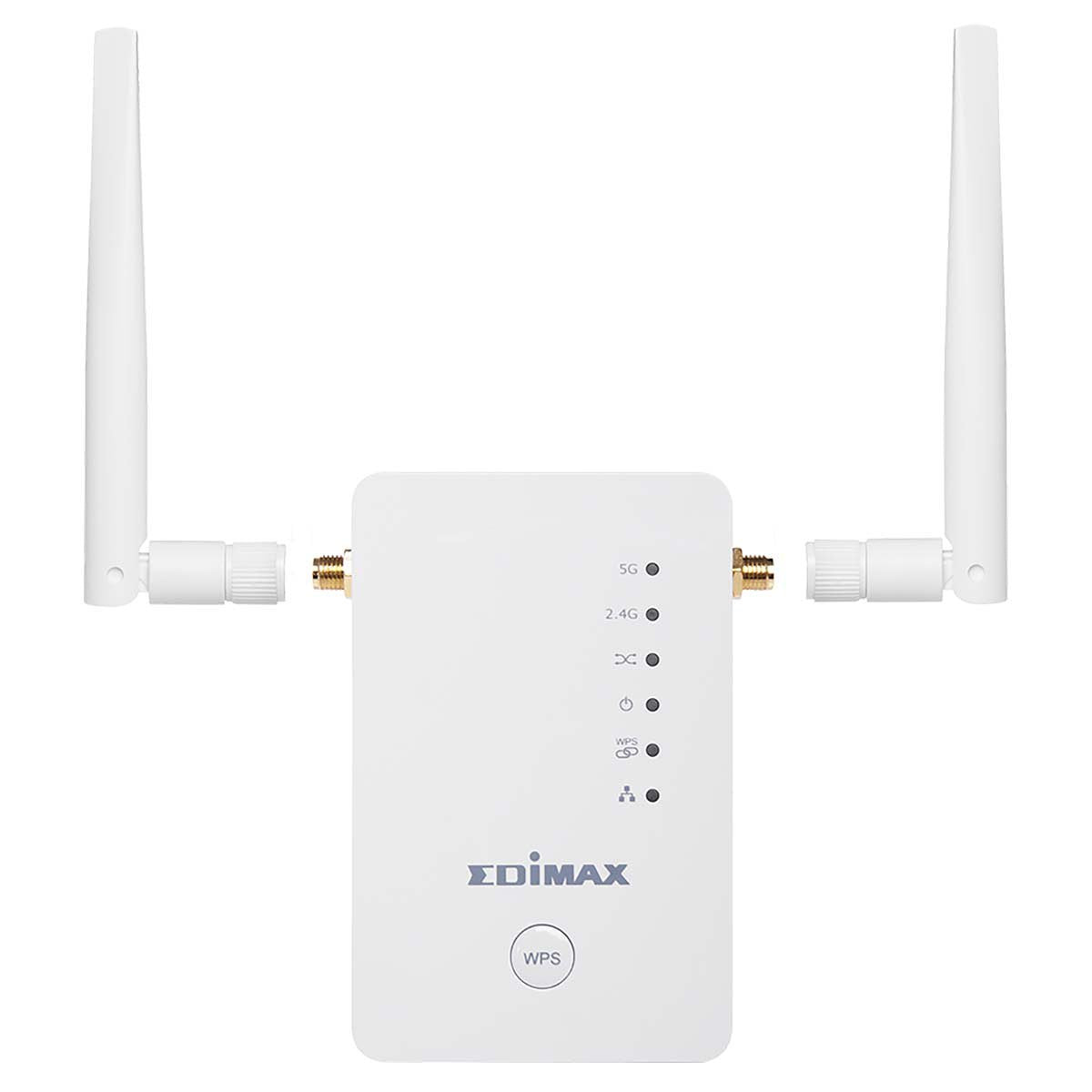 Edimax Draadloze Extender 2.4/5 GHz (Dual Band) Wi-Fi Wit