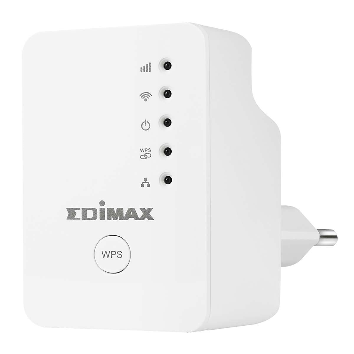 Edimax Draadloze Repeater/Extender N300 2.4 GHz 10/100 Mbit Wit