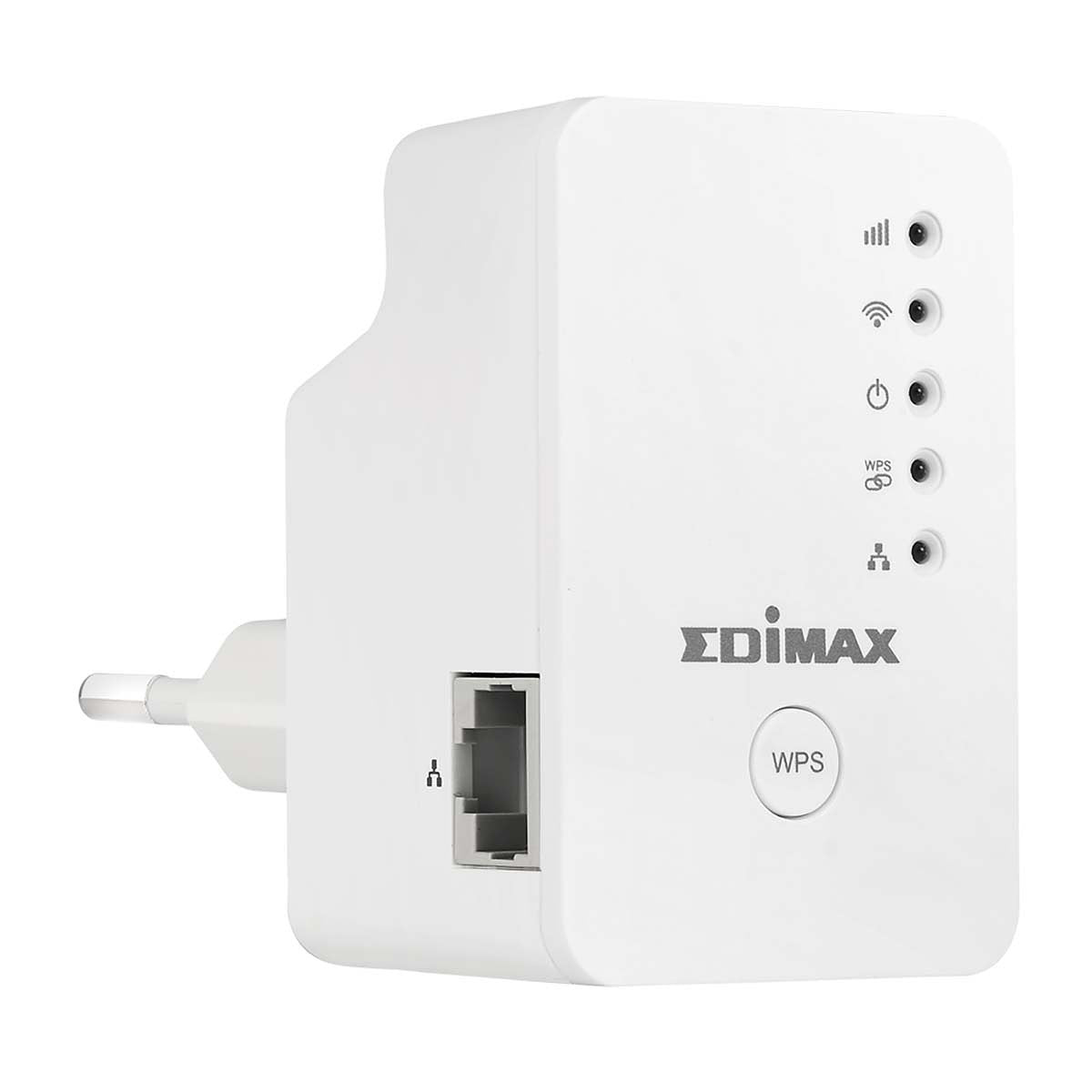 Draadloze Repeater/Extender N300 2.4 GHz 10/100 Mbit Wit Edimax