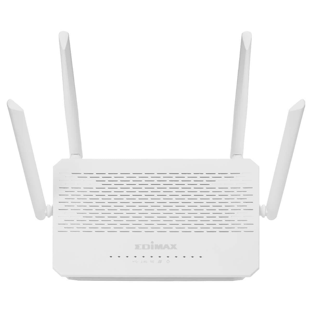 Edimax Draadloze Router AC1200 2.4/5 GHz (Dual Band) Gigabit Wit