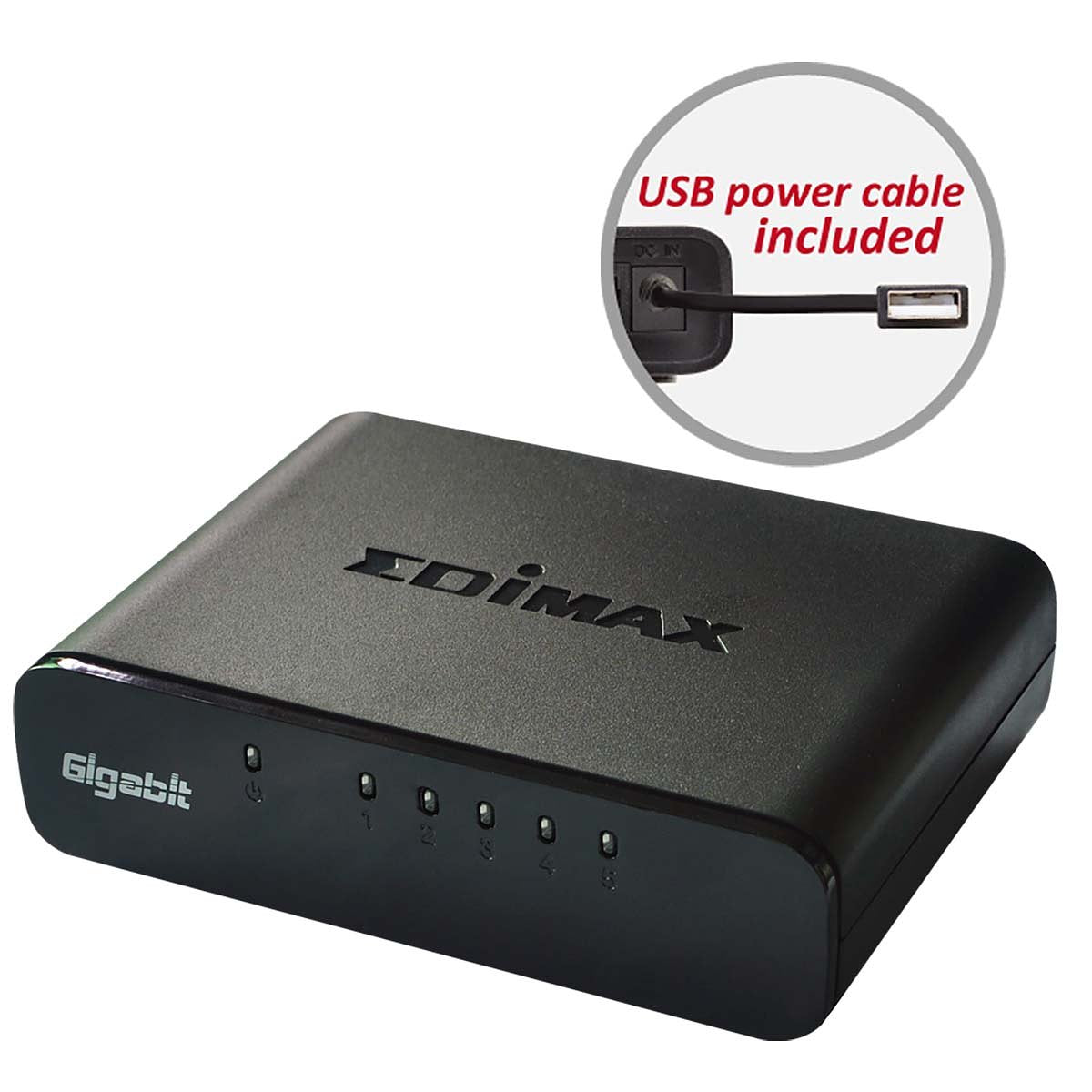 Edimax Netwerk Switch Gigabit 5 Poorten
