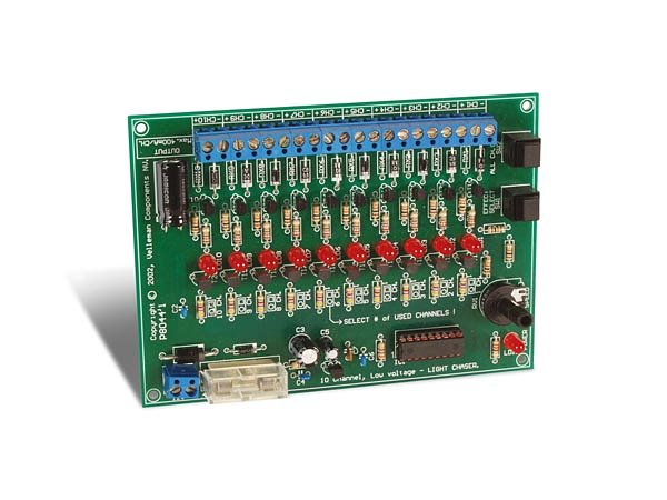 Educatieve soldeerkit, 10-kanaals lichteffectengenerator, 12 V
