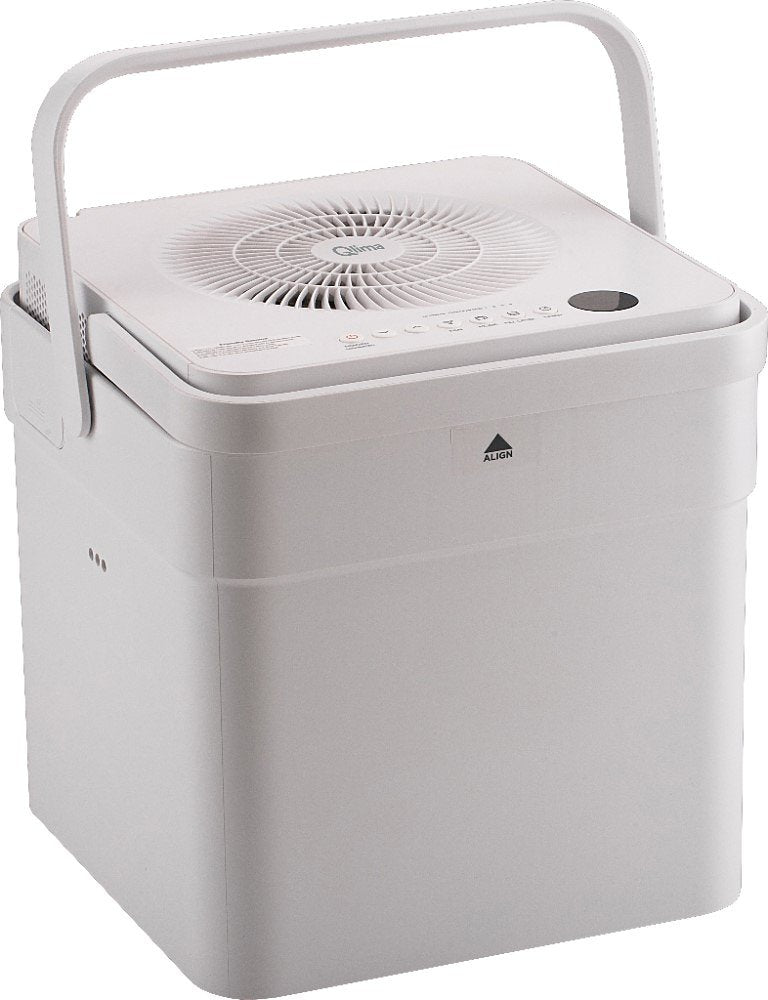 EOL Qlima D 720 Cube WiFi Luchtontvochtiger - Wit - 20 L/Dag - Fluisterstil