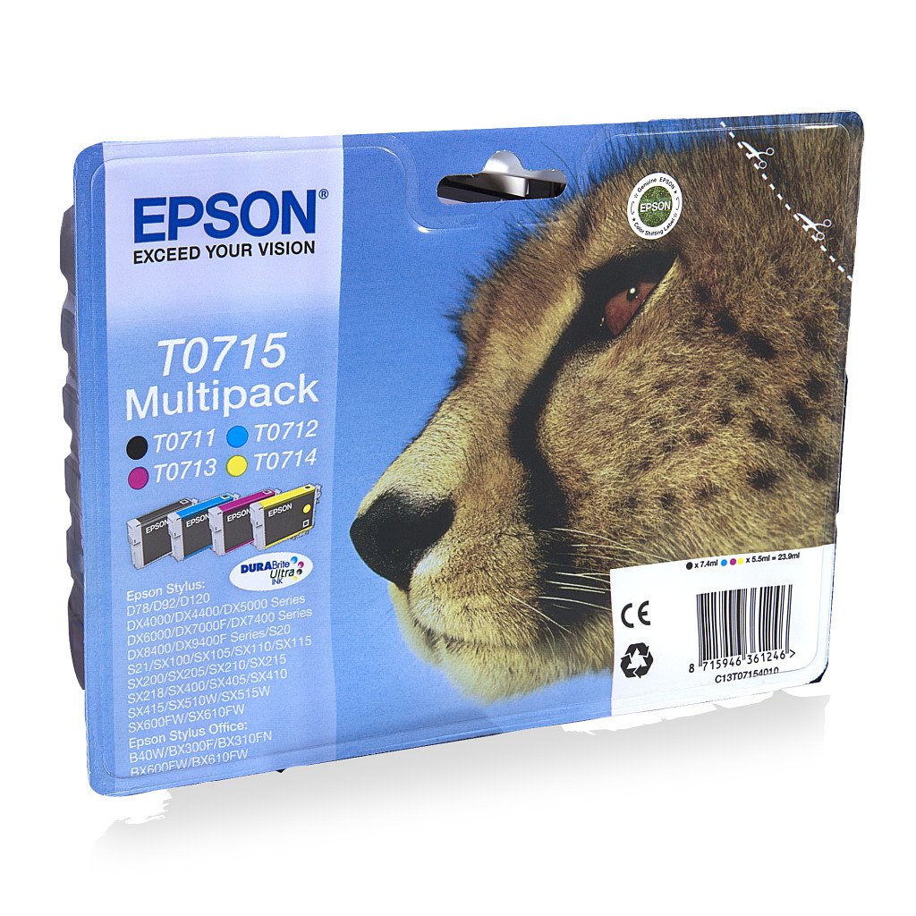 Epson T0715 Multipack Origineel (4)