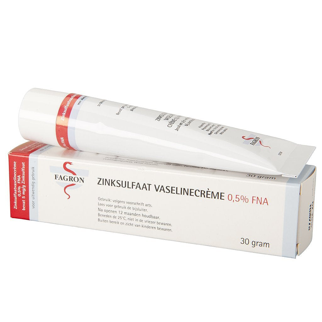 Fagron Zinksulfaat Vaselinecreme 0,5% Fna  30G