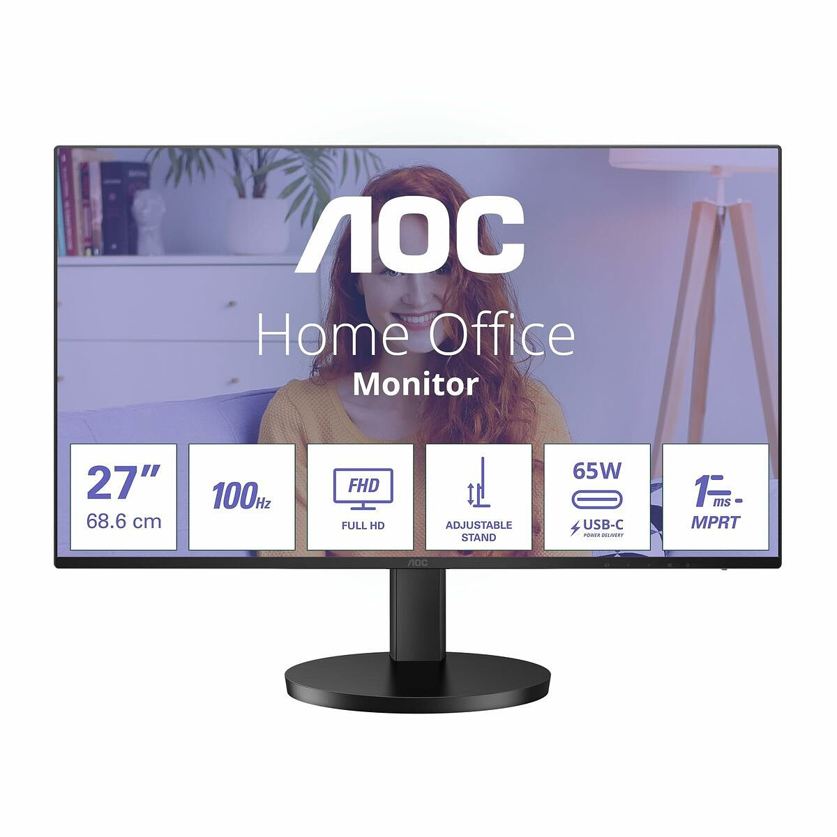 Gaming-Monitor AOC 27B3CF2 Full HD 27" 100 Hz 50-60 Hz