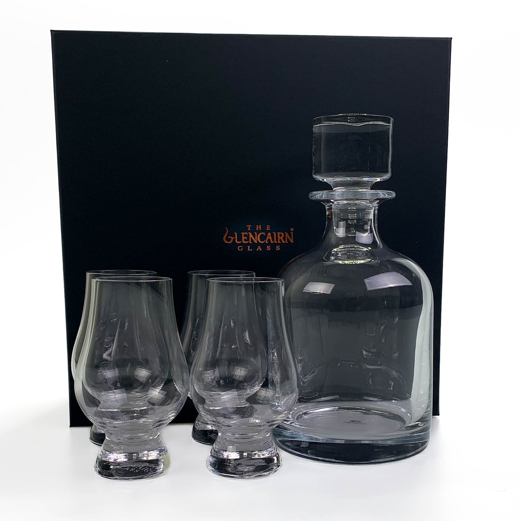 Geschenkset Karaf Iona en 4 Whiskyglazen - Geschenkverpakking - Glencairn Crystal Scotland