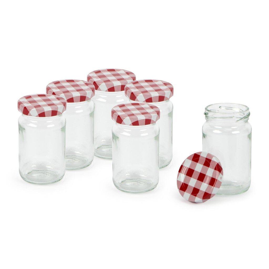 Glazen Weckpotjes 107 ml 6 Stuks