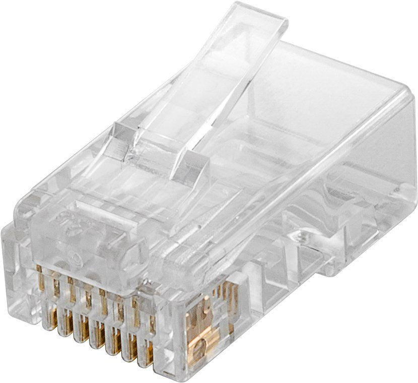 Goobay RJ45 connector, CAT 6 UTP unshielded - for round cables