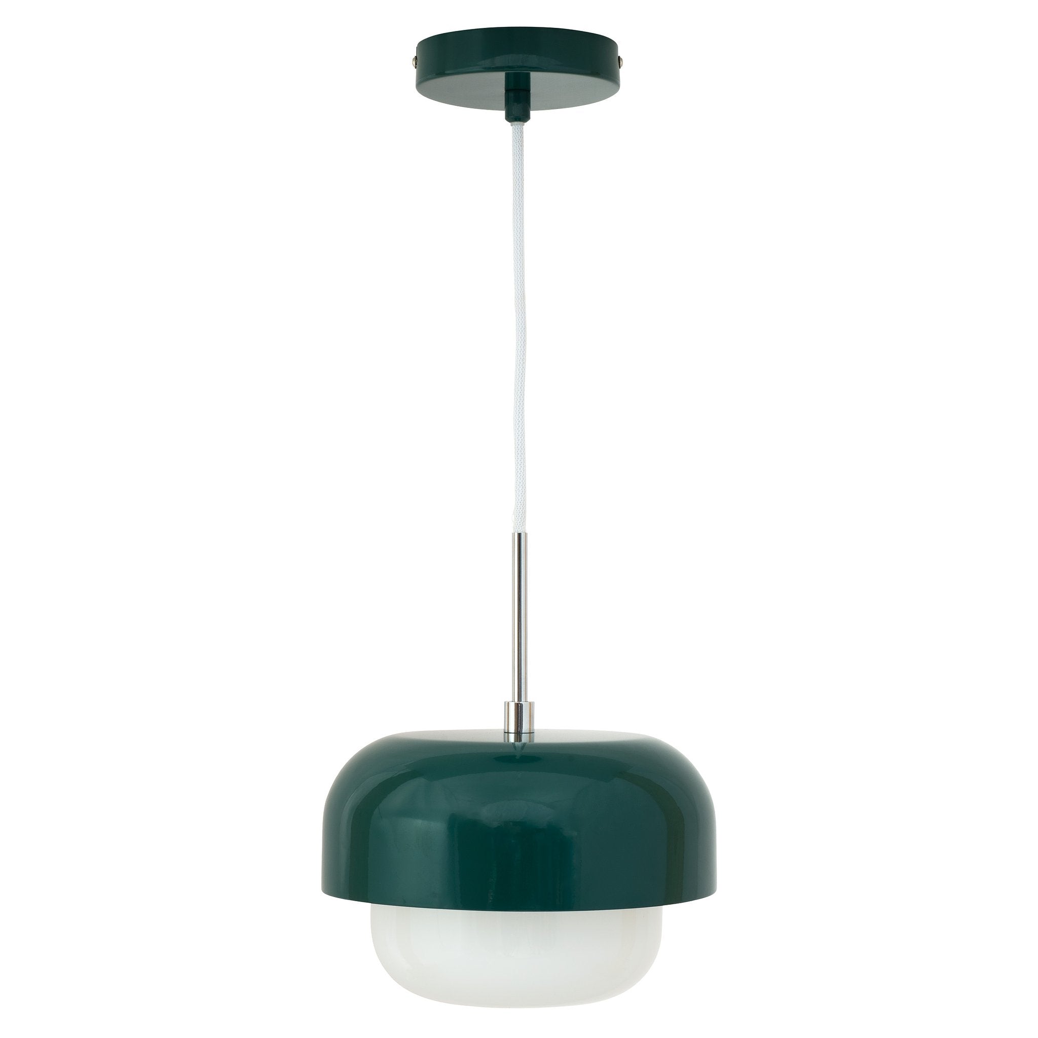 Haipot hanglamp groen