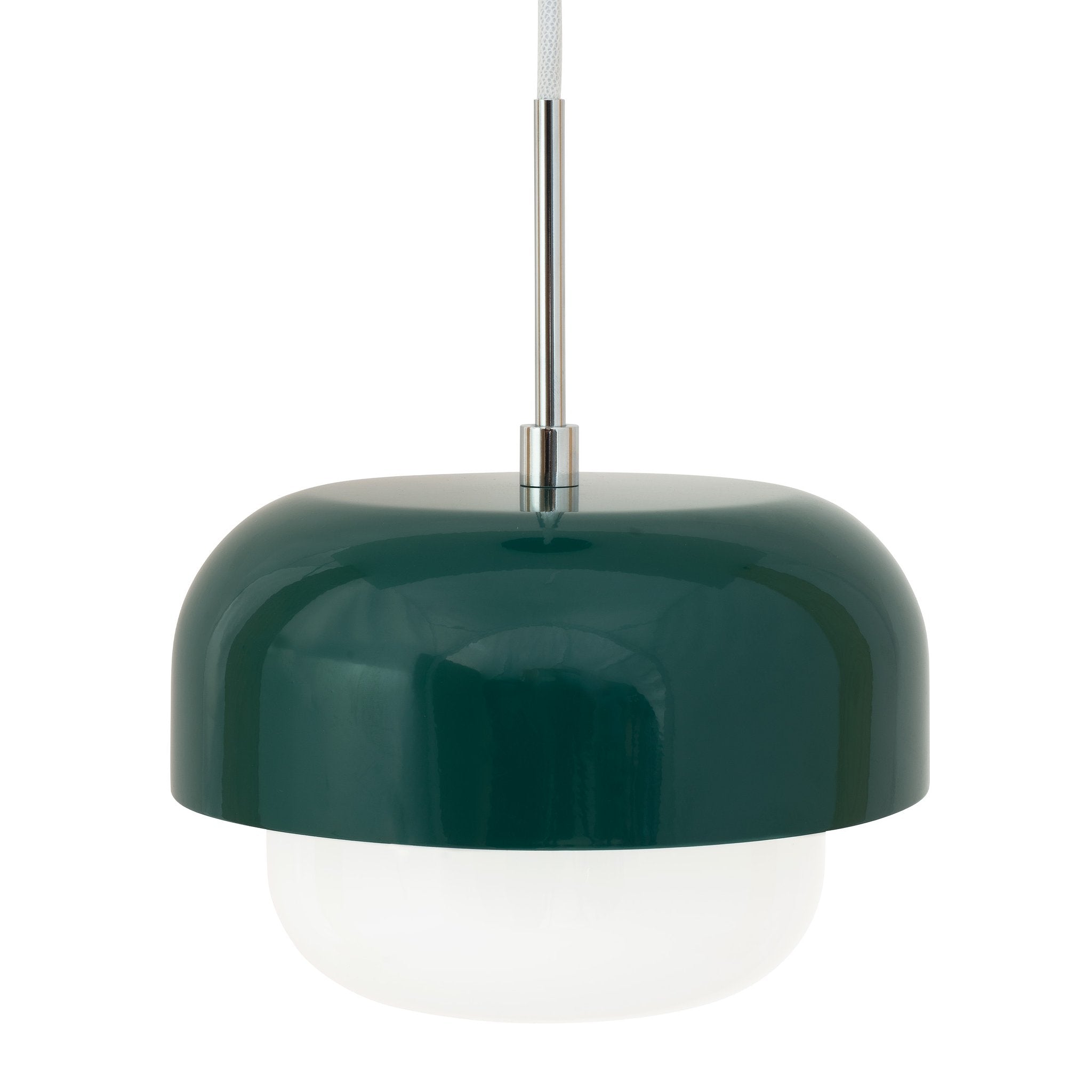 Haipot hanglamp groen