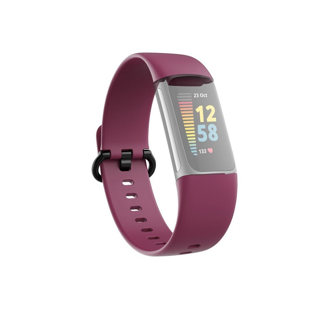 Hama Polsband Voor Fitbit Charge 5 Vervangend Horlogebandje Universeel Bord.