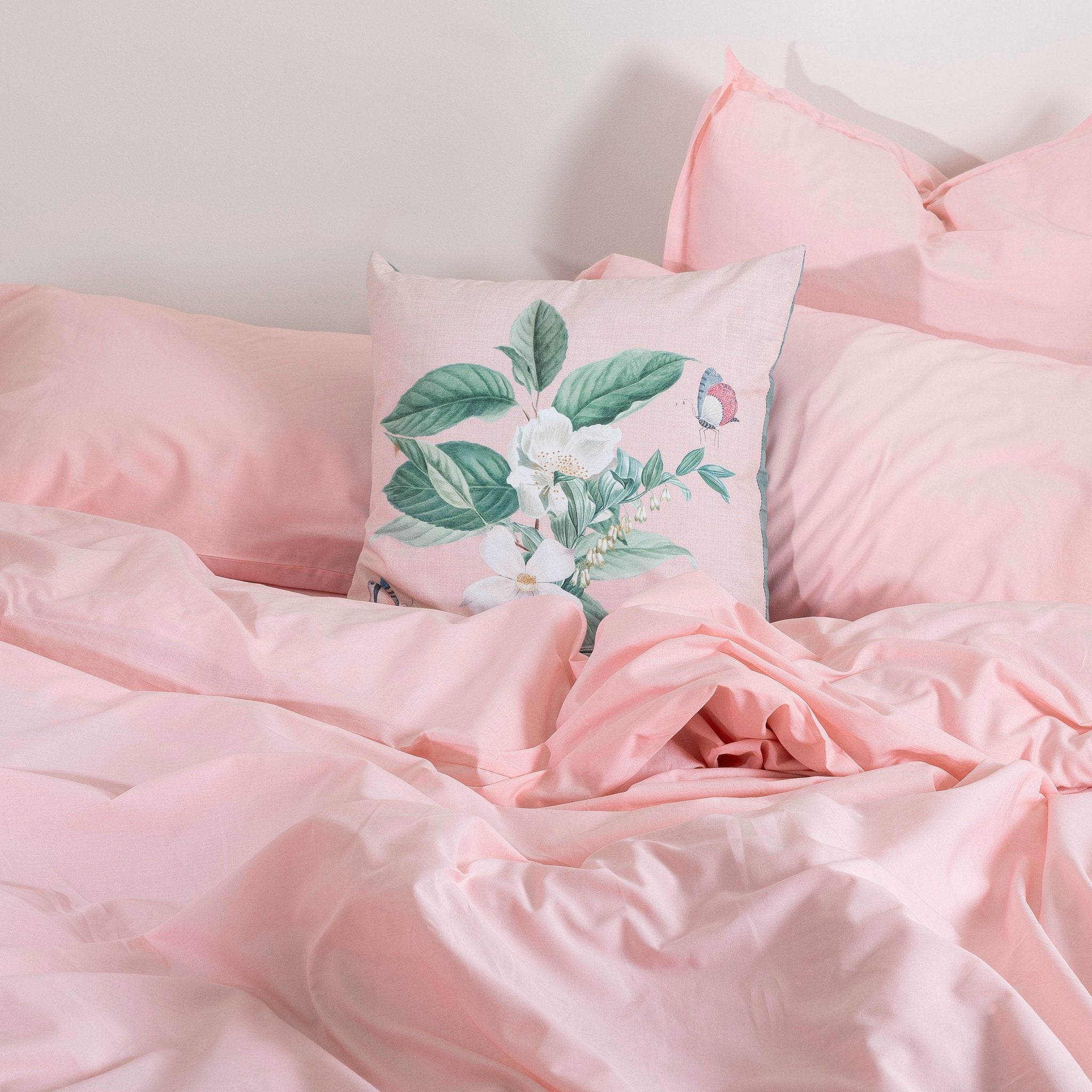 Happy Friday Duvet cover Basic 135/140x200 cm (Single) Pale rose