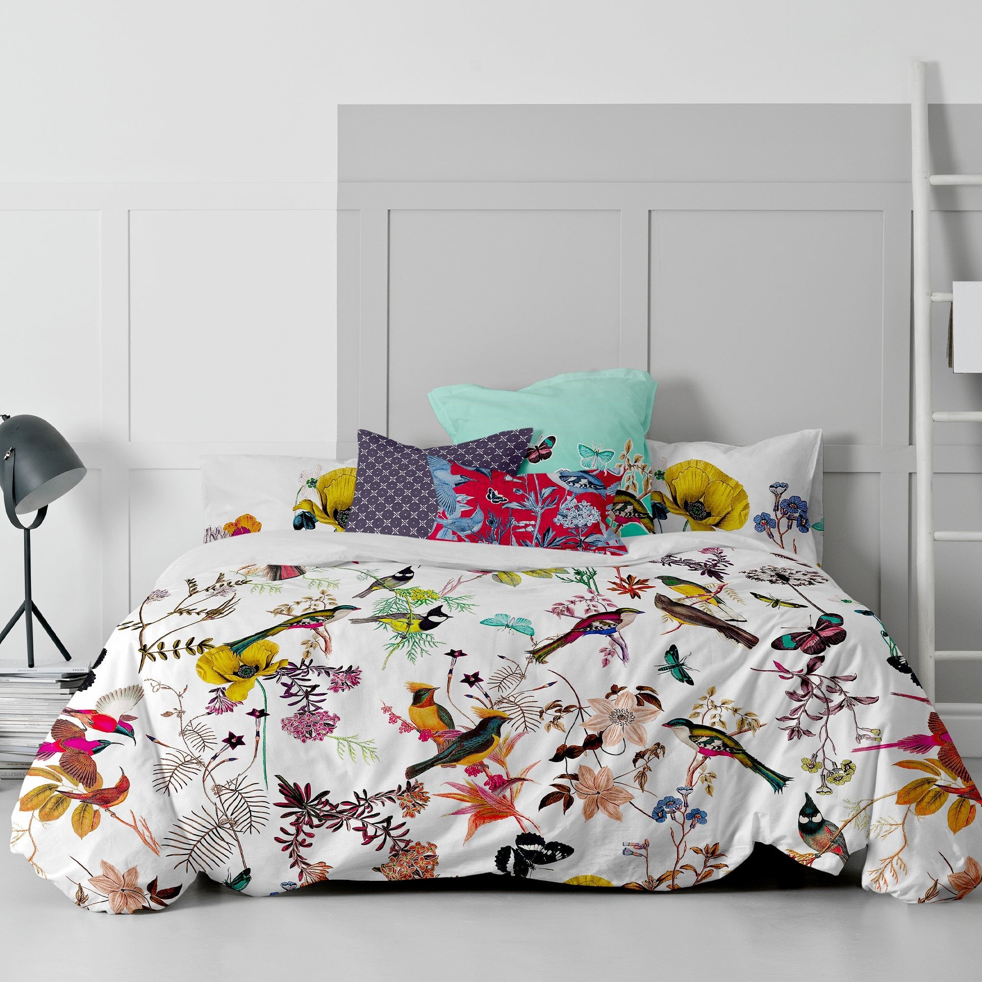 Happy Friday Duvet cover Birds of paradise 240x220 cm (King) Multicolor