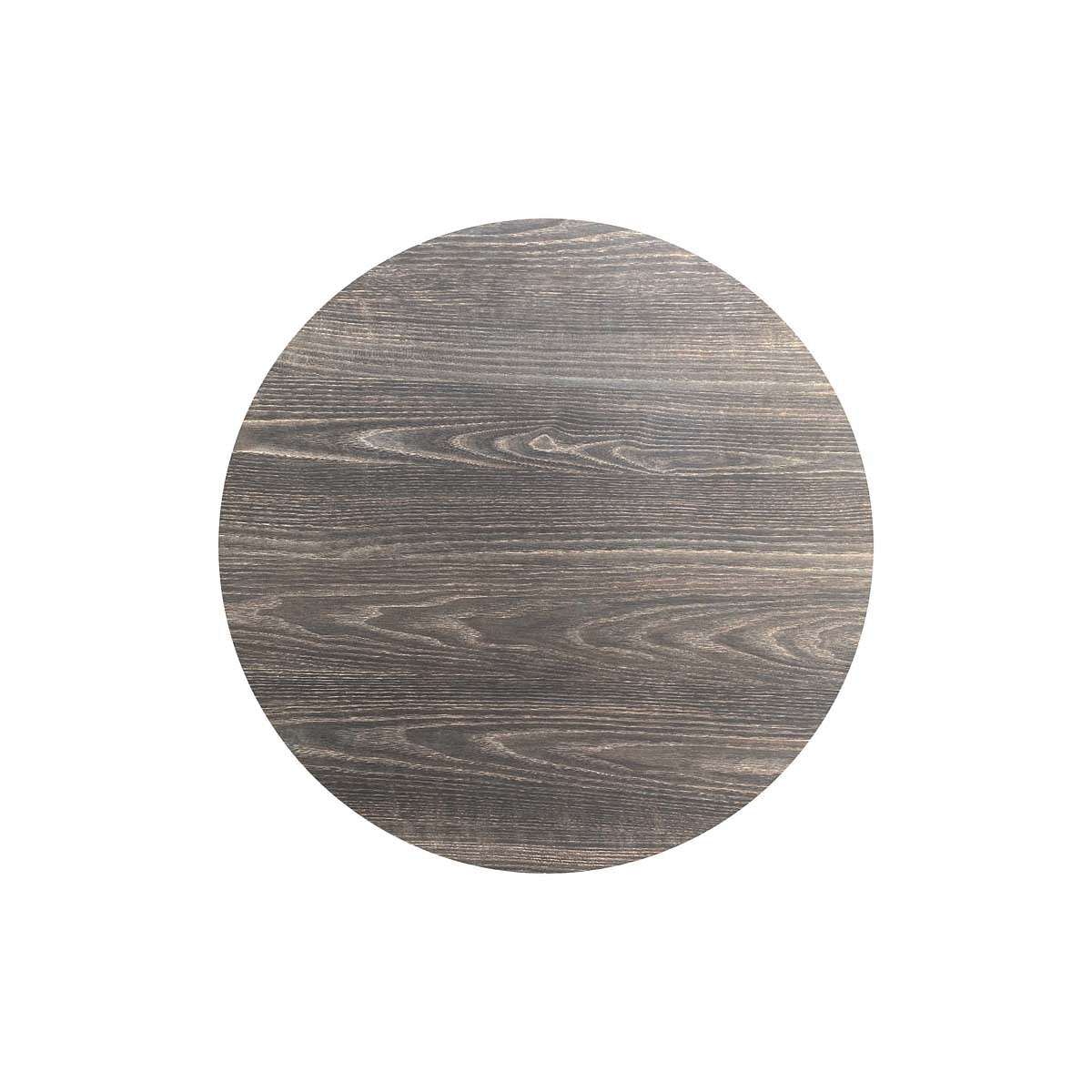 HPL Tafelblad Riverwashed Wood Ø70 cm