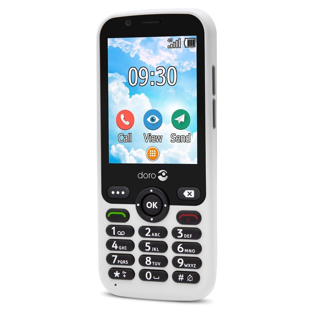 Hulpmedi.nl Mobiele telefoon 7010 4G WhatsApp & Facebook Wit