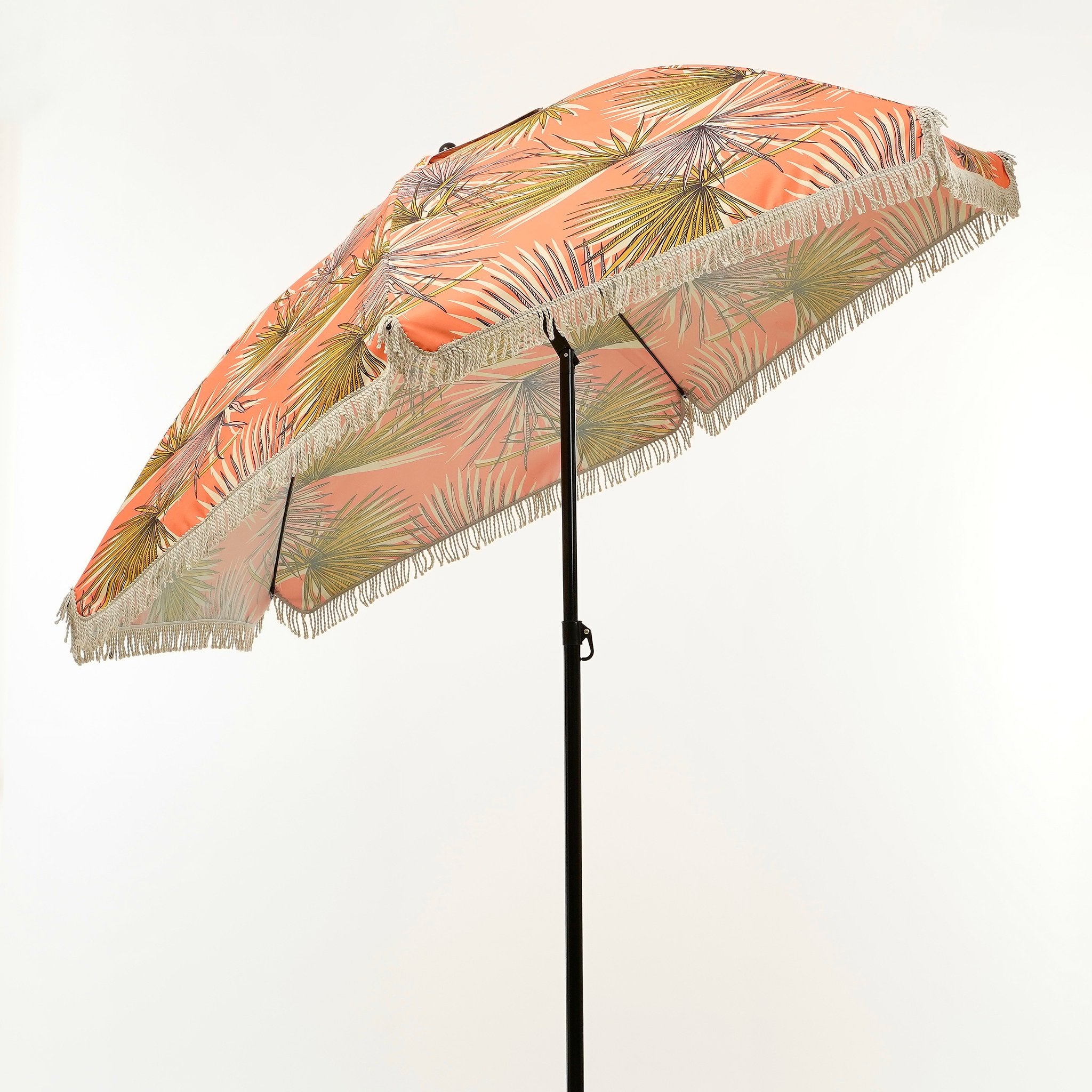 In The Mood Collection Parasol Palm Bladeren - H238 x Ø220 cm - Oranje
