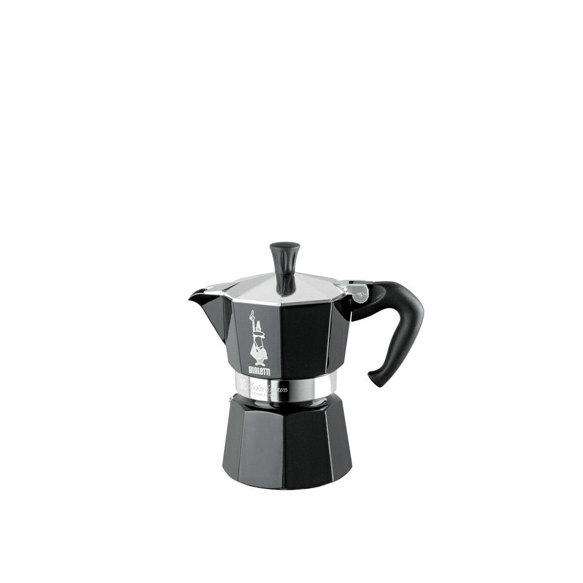 Italiaanse Koffiepot Bialetti Moka Express Zwart Aluminium 6 Kopjes