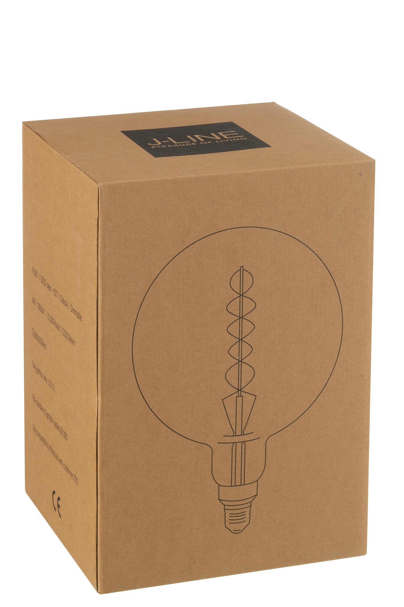 J-Line Ledlamp G200 Double Spiral E27