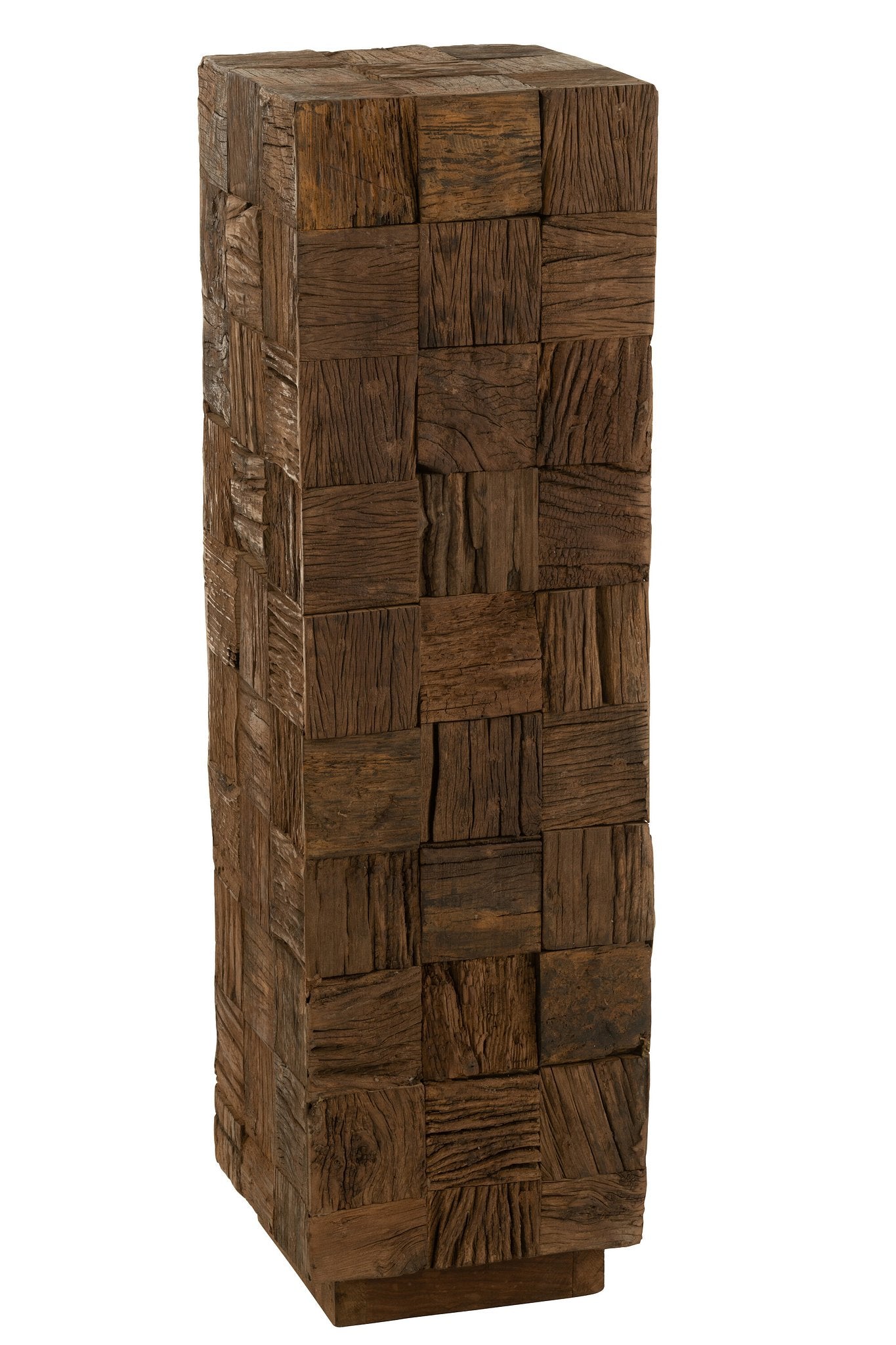 J-Line sokkel - hout - naturel - large