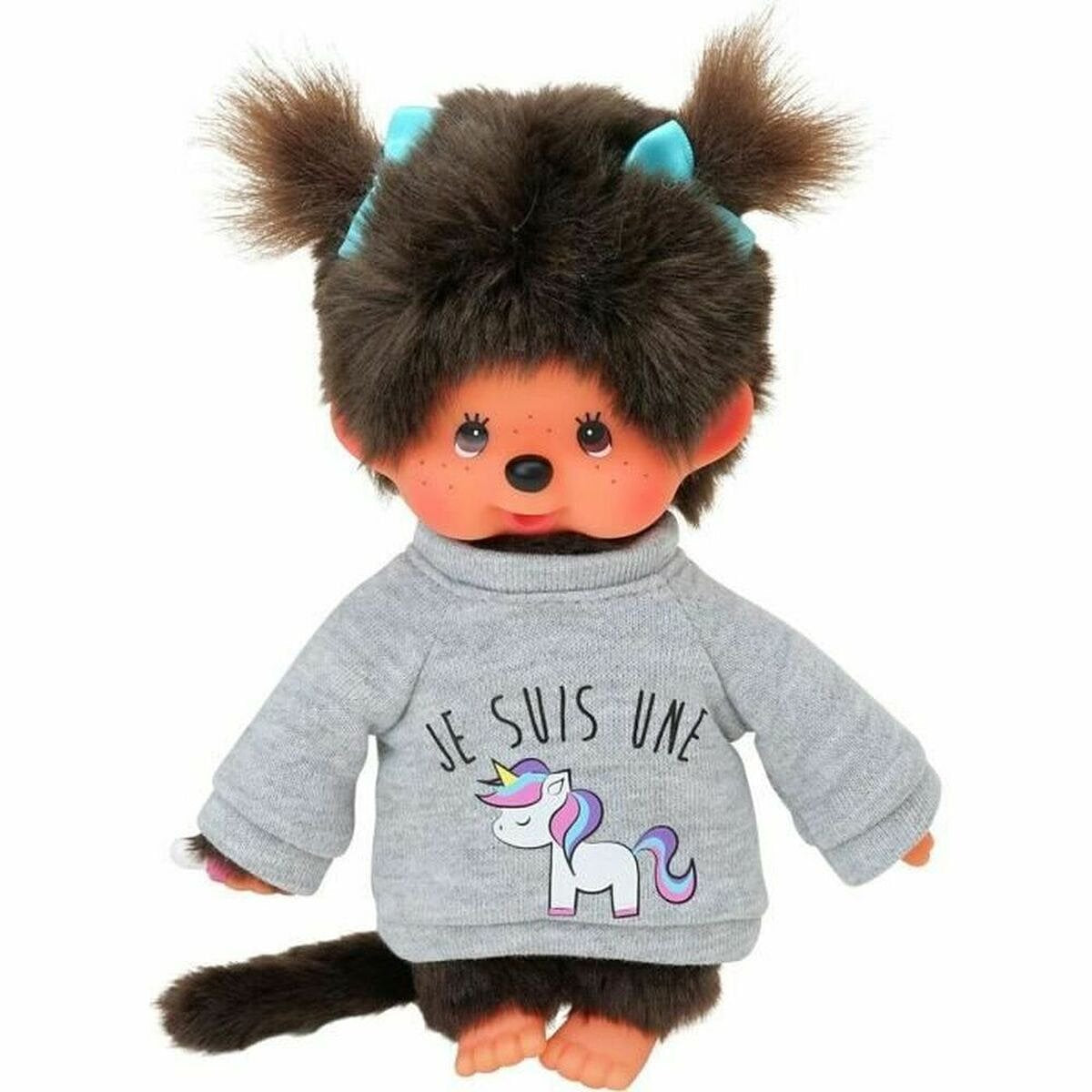 Knuffel Bandai Monchhichi Licorne 20 cm