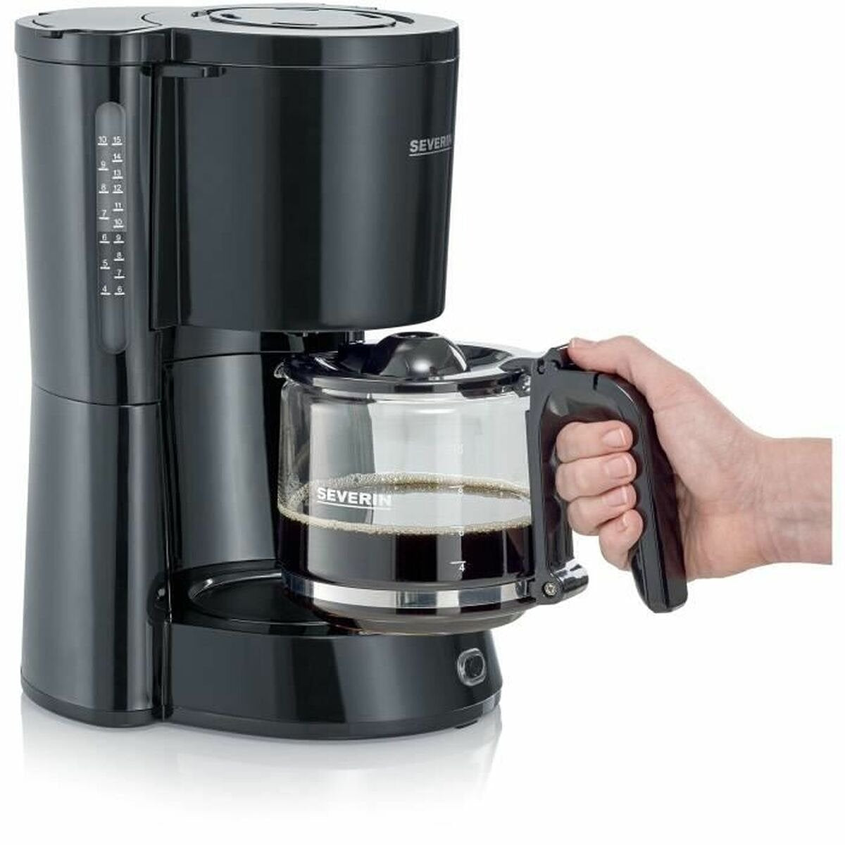 Koffiezetapparaat Severin Zwart 1000 W