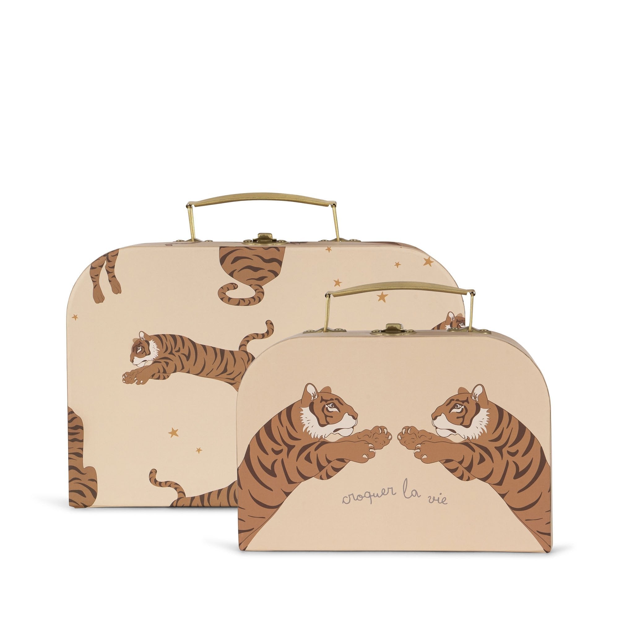 Konges Sløjd koffertjes - Set van 2 - Tiger Sand