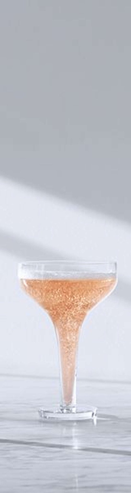 L.S.A. Epoque Champagne Saucer 150 ml Clear x 2