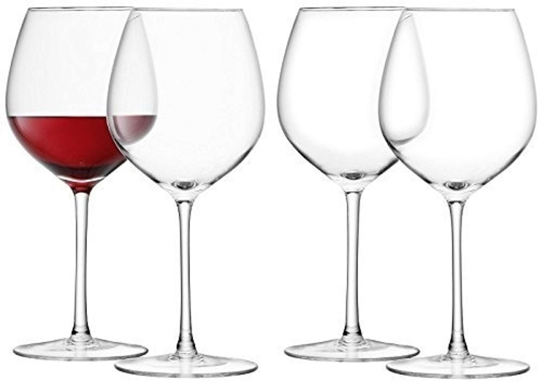 L.S.A. - Wine Wijnglas 400 ml Set van 4 Stuks