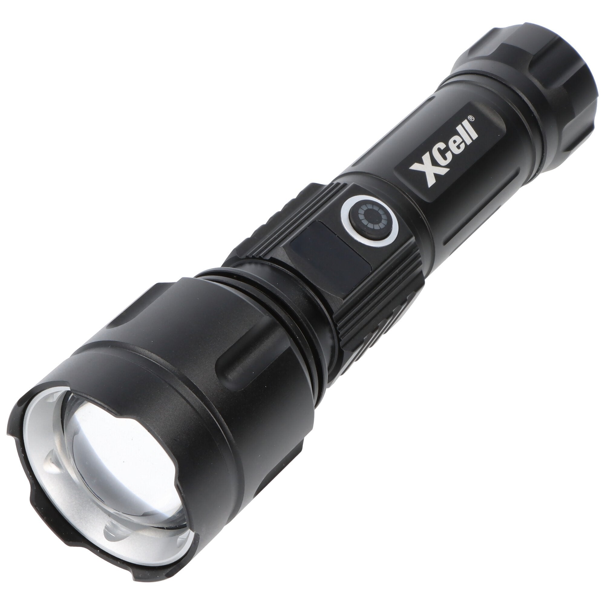 LUNALUX LEP flashlight focusable, 1000 lumens, beam range up to 1200 meters, including 26650 Li-Ion