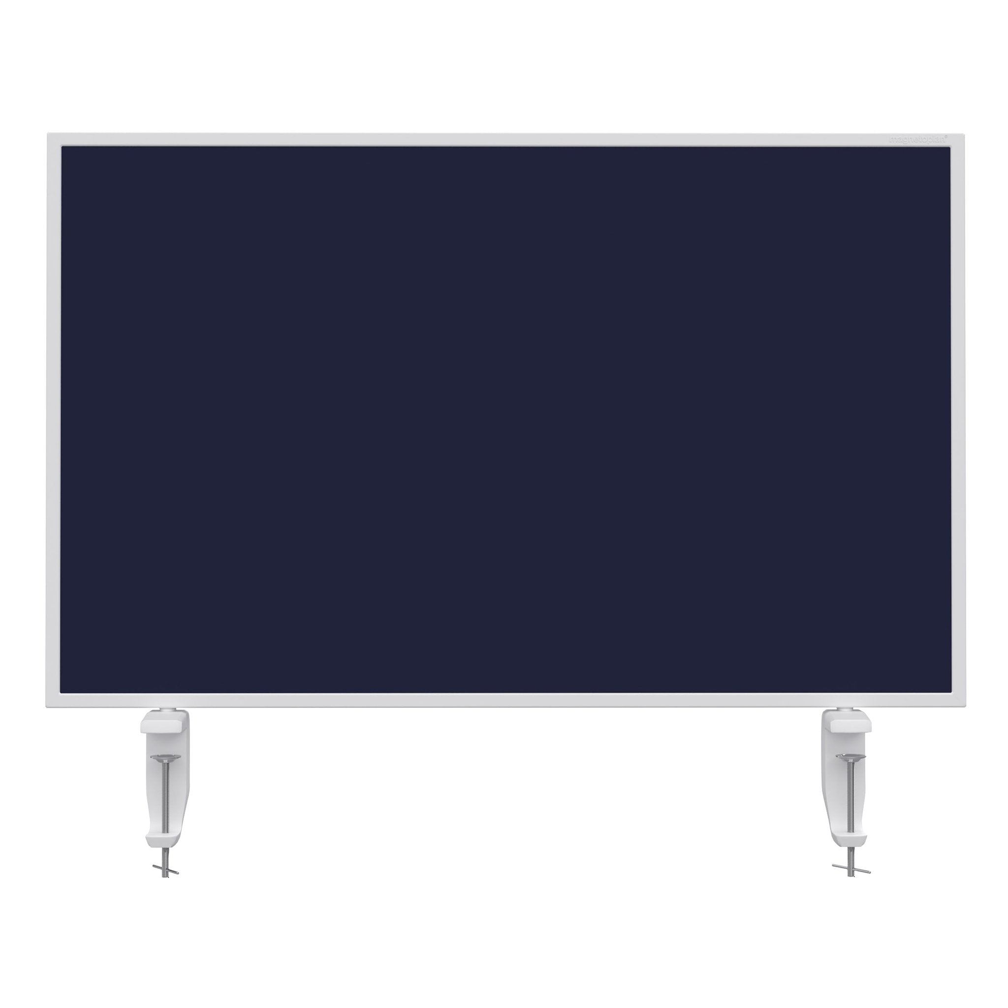 Magnetoplan Tafelscheiding Variopin - 80x50cm - 1 pagina whiteboard - 1 pagina vilt - Blauw