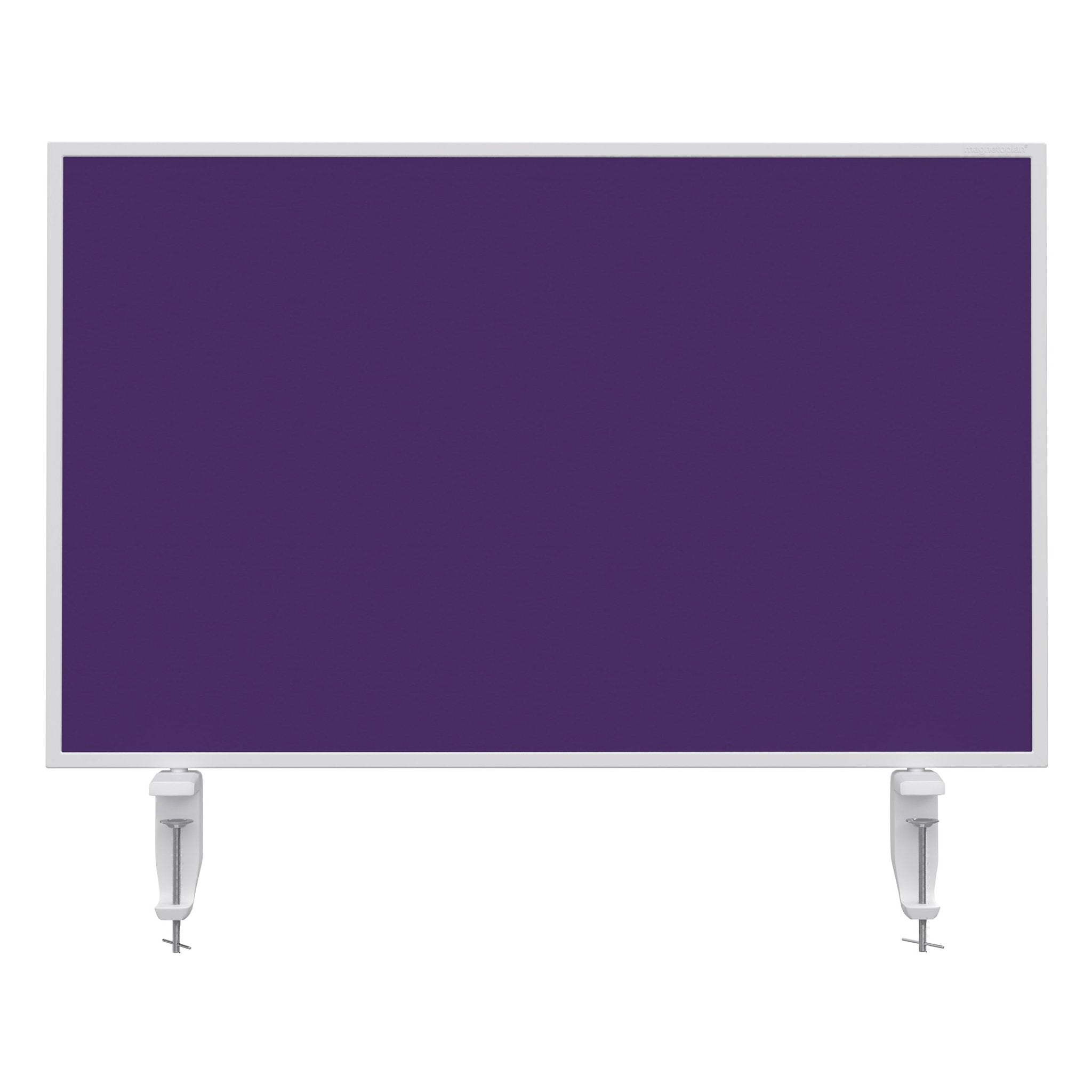 Magnetoplan Tafelscheiding Variopin - 80x50cm - 1 pagina whiteboard - 1 pagina vilt - Violet