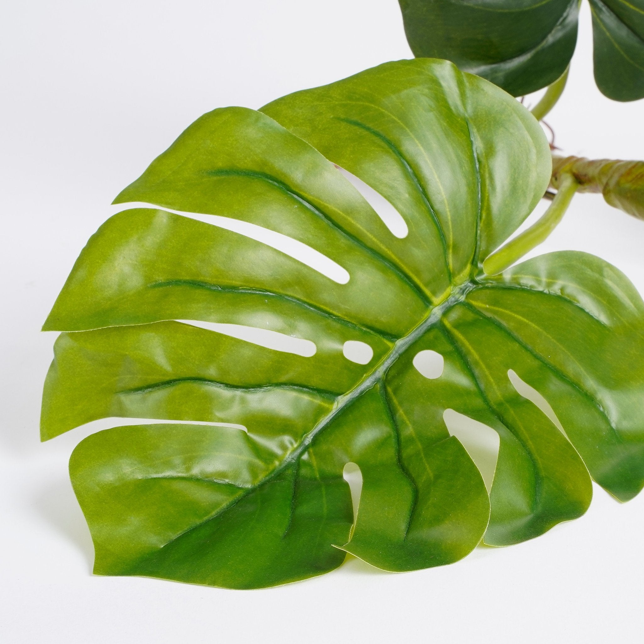 Mica Decorations Monstera Kunstplant - L12 x B21 x H54 cm - Groen