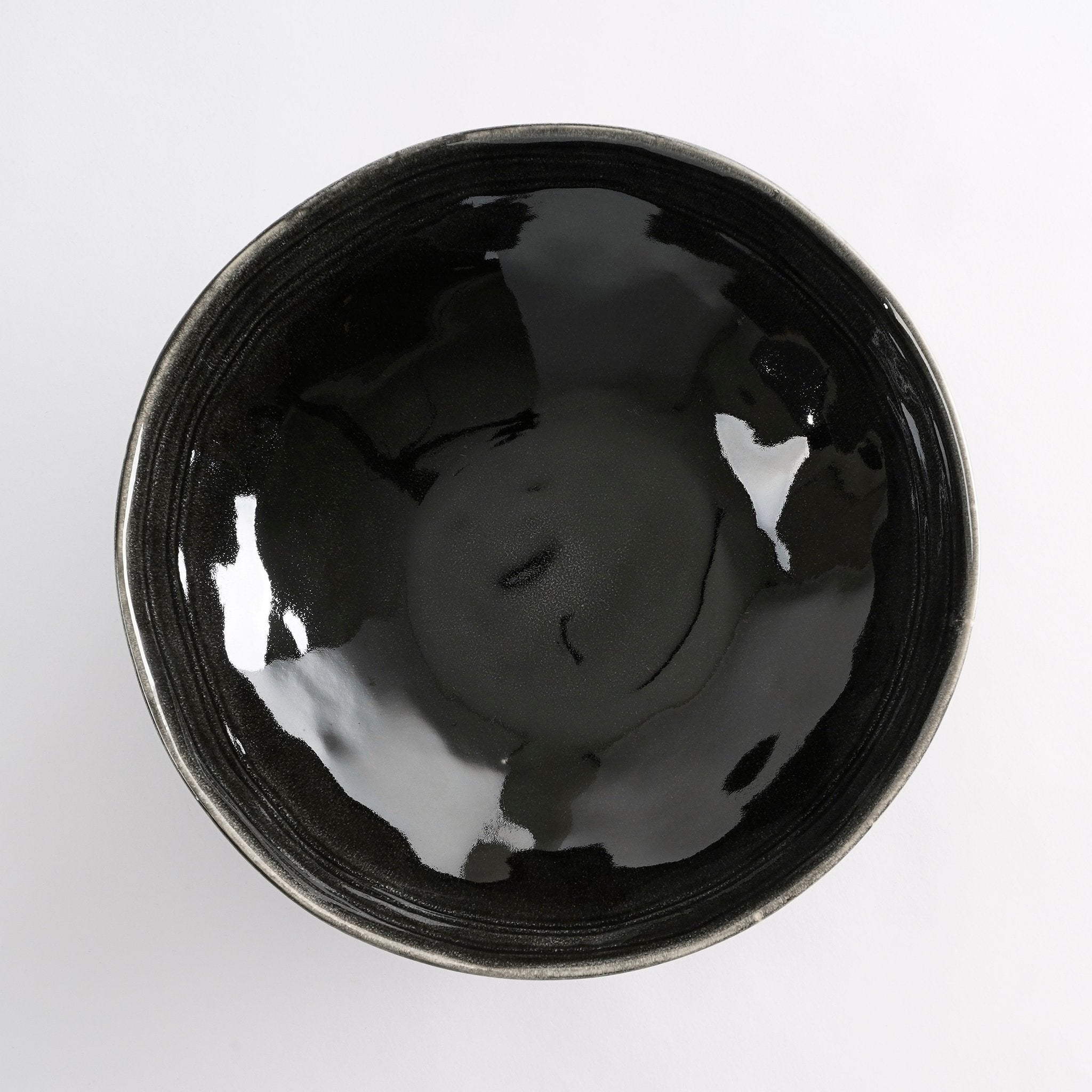 Mica Decorations Tabo Bowl - Ø23,5 x H7,5 cm - Black