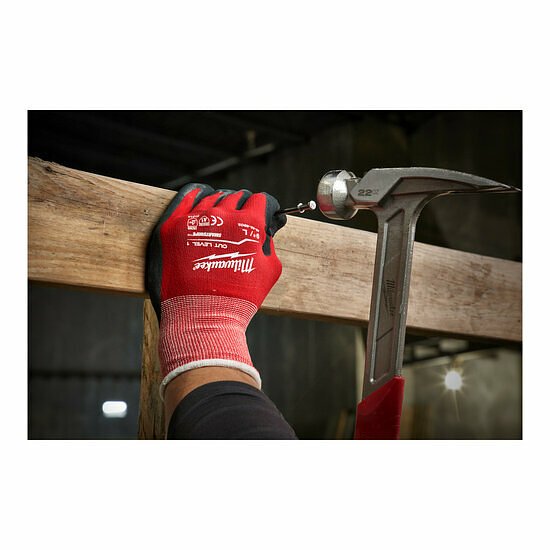 Milwaukee Werkhandschoenen Snijbescherming Level 1 maat XL/10 – 4932471418