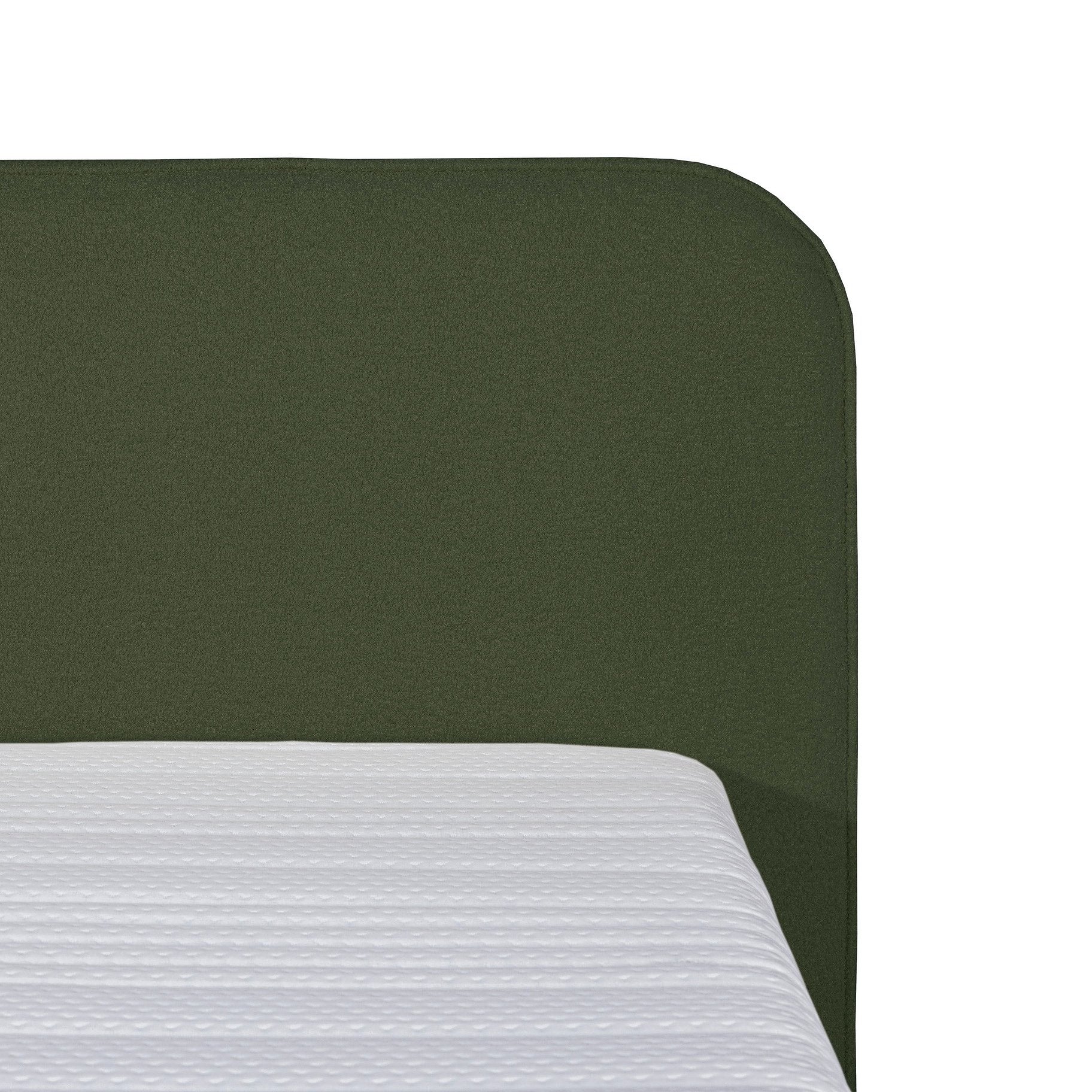 Mörgenn Bouclé Boxspring Groen 140x200