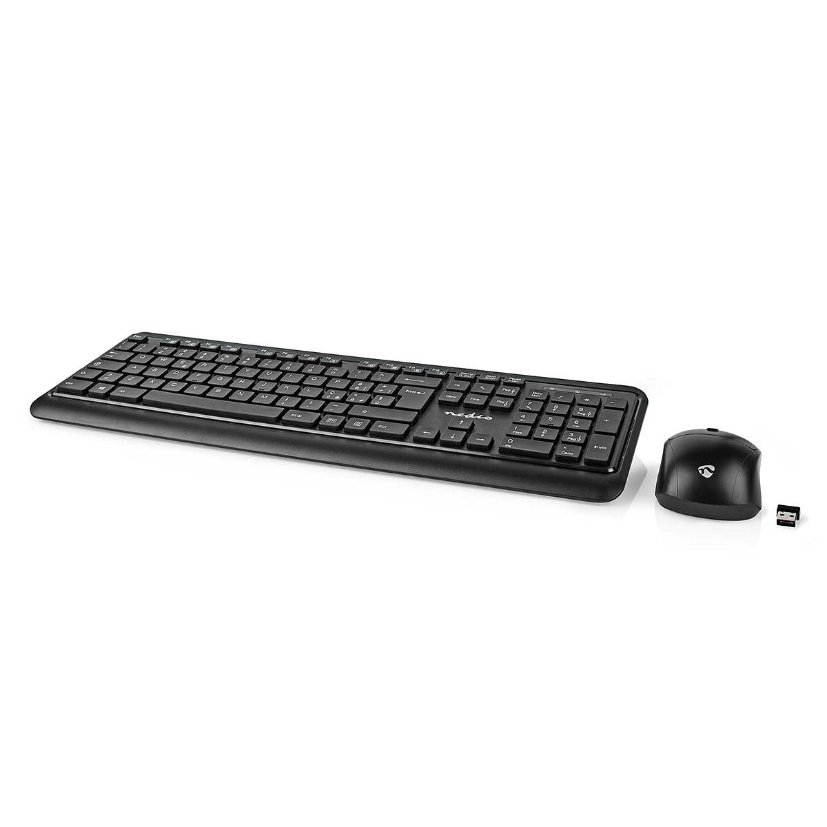 Muis en Toetsenbord - Set | Draadloos | Muis- en toetsenbordverbinding: USB | 800 / 1200 / 1600 dpi