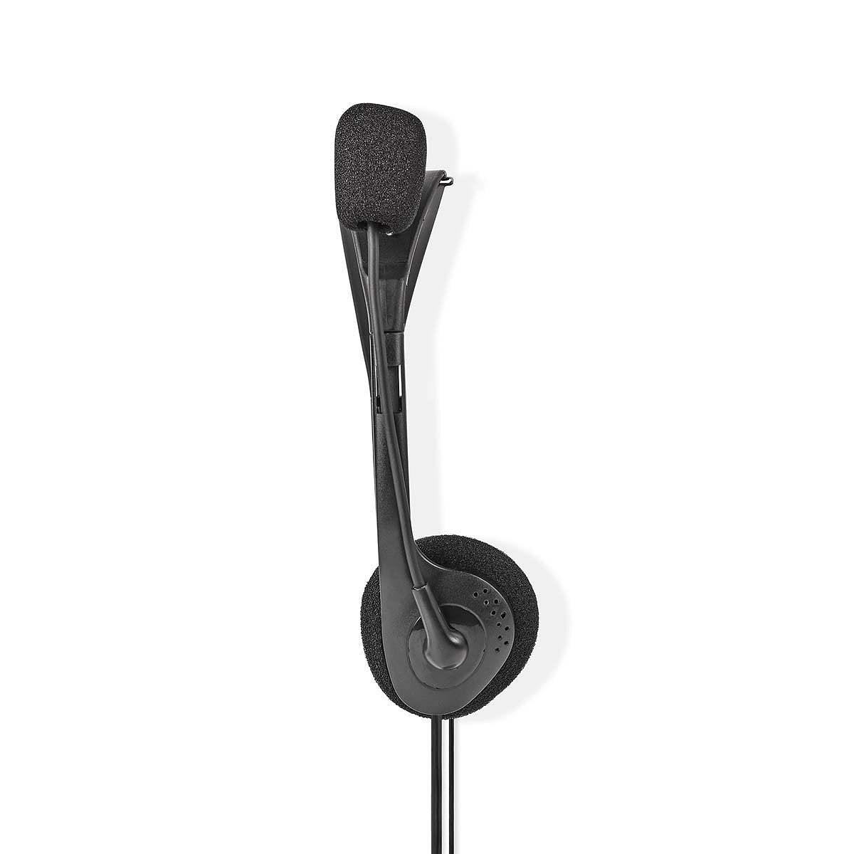 Nedis PC-Headset | On-Ear | 2x 3,5 mm Connectoren | 2,0 m | Zwart